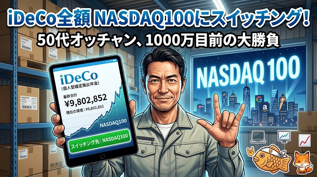NASDAQ100　スイッチング　おっさん